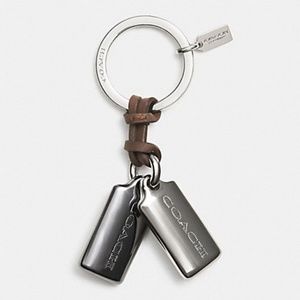 MULTI CHUBBY HANGTAG KEY RING (COACH F63096)